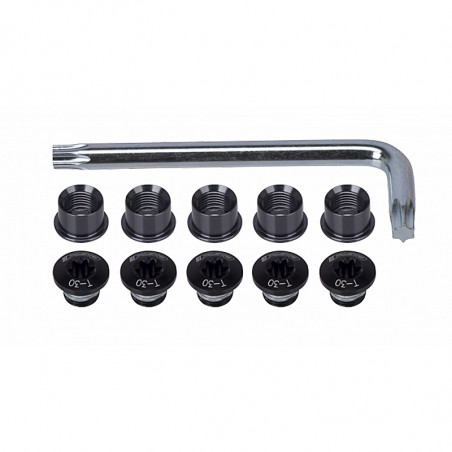 Kit Tornillos Platos Bielas FSA Carretera Negro