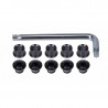 Kit Tornillos Platos Bielas FSA Carretera Negro