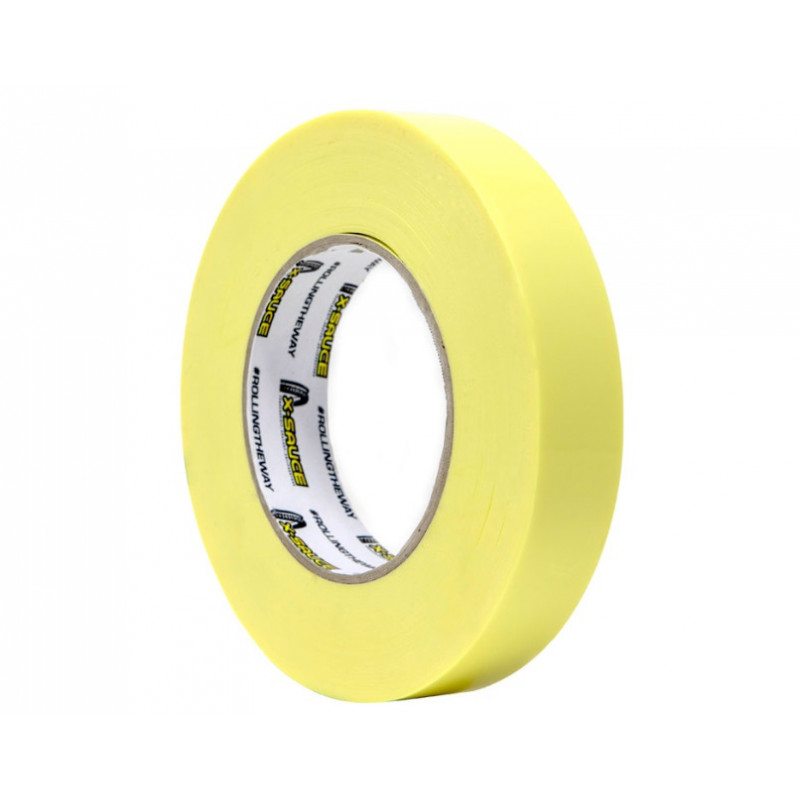 Fondo Llanta Tubeless X-Sauce Amarillo 23mm x 9 Metros