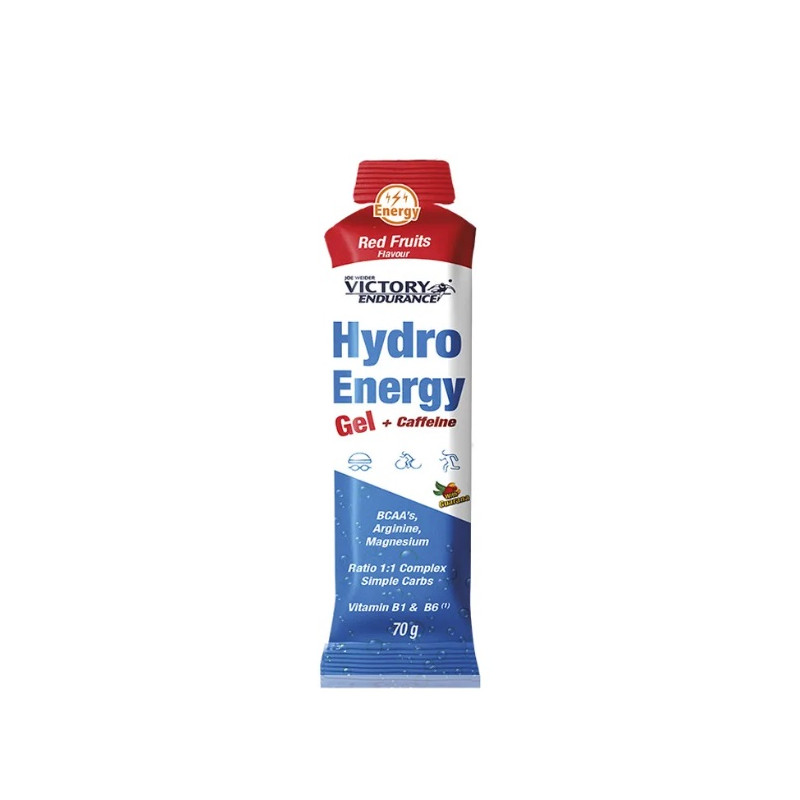 Hydro Energy Gel Victory Endurance Red Fruits Caffeina