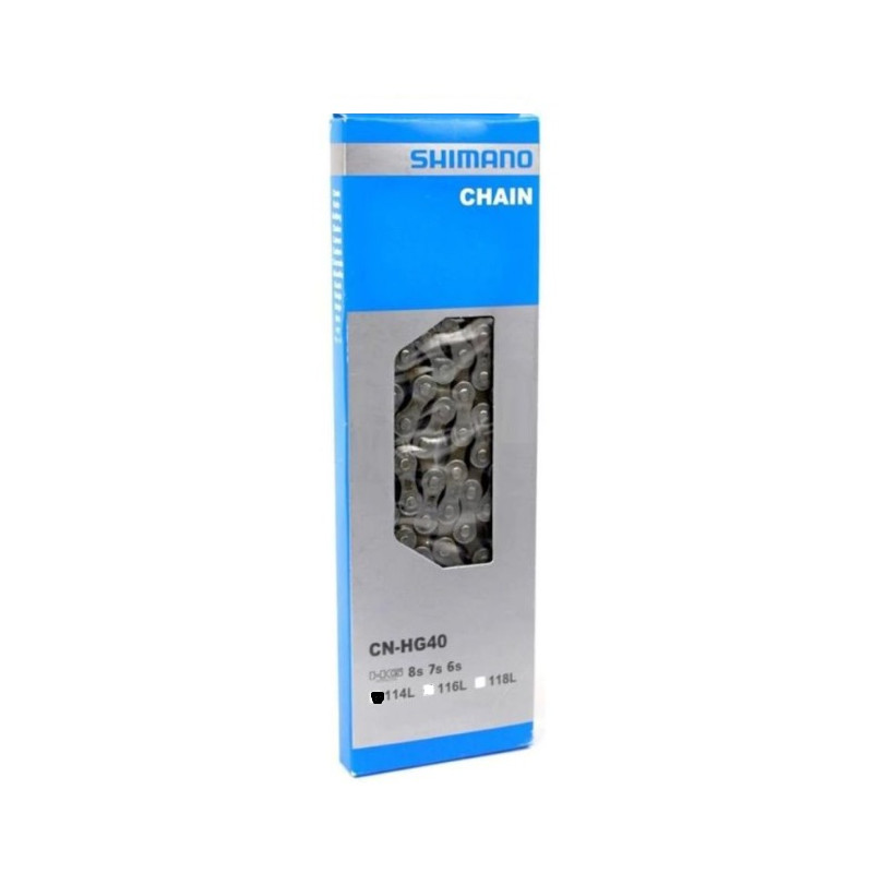 Cadena Shimano CN-HG40 6/7/8V 114L