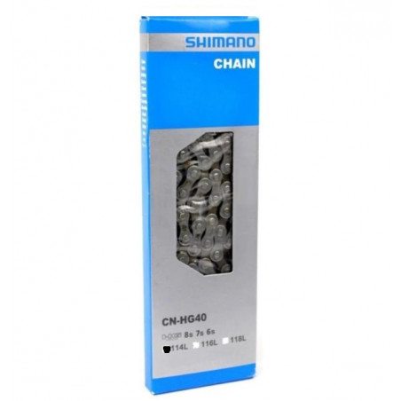 Cadena Shimano CN-HG40 6/7/8V 114L