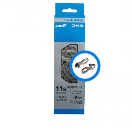 Catena Shimano HG-701-11QL Deore XT/Ultegra 11v 138L