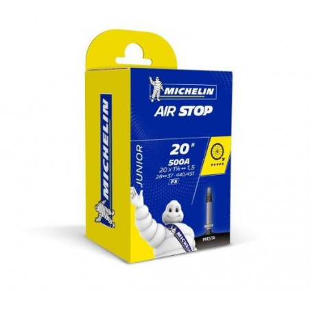 Cámara Michelin Airstop 500A 1.1/1.5 Válvula Presta