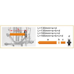 Soporte Suejción Cadena Cuadro Icetoolz Chain Master