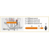 Soporte Suejción Cadena Cuadro Icetoolz Chain Master