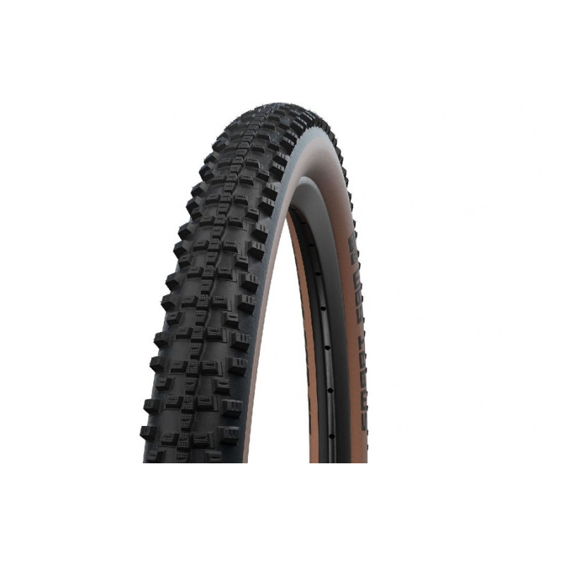 Cubierta Schwalbe Smart Sam 27.5x2.25 Negro/Bronze Addix Rígida HS476