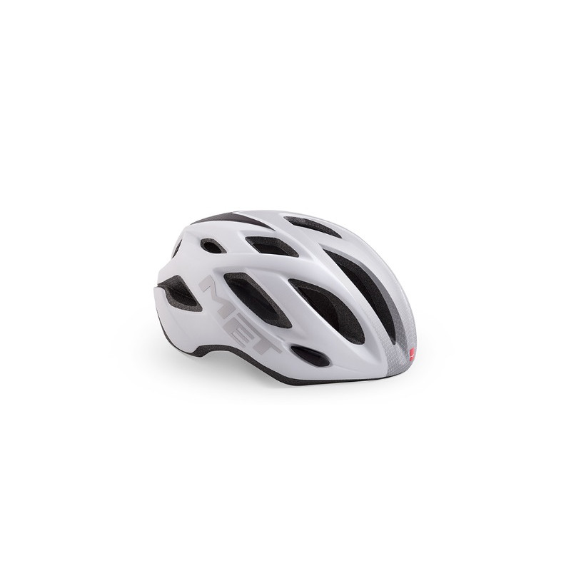 Casco Met Idolo Blanco/Gris Mate