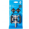 Pedali M-Wave Peasy Mixtos SPD Nero
