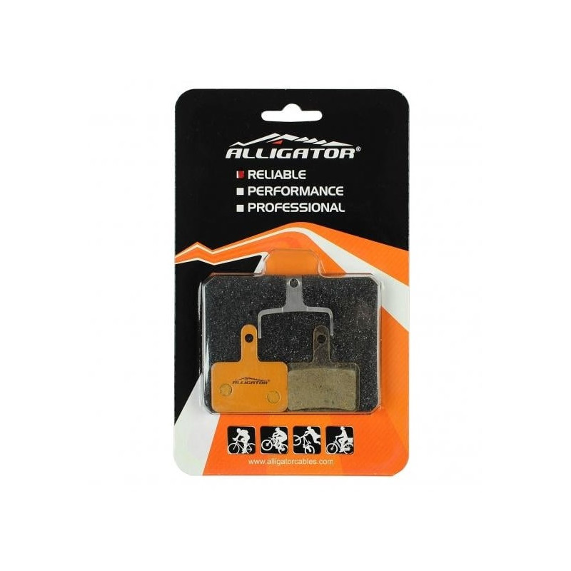 Pastighlie Freni Disco Alligator Shimano Deore B01S Reliable