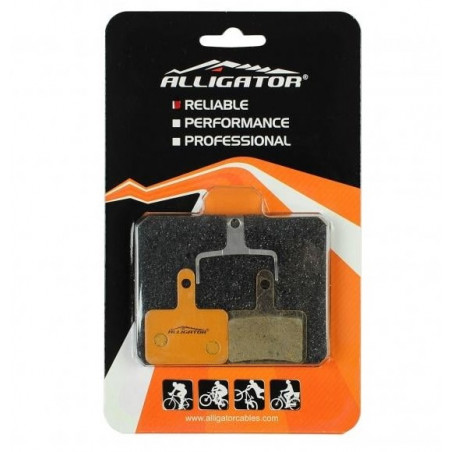 Pastighlie Freni Disco Alligator Shimano Deore B01S Reliable