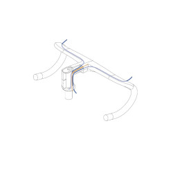 Manillar Deda Alanera DCR Di2 Carbono