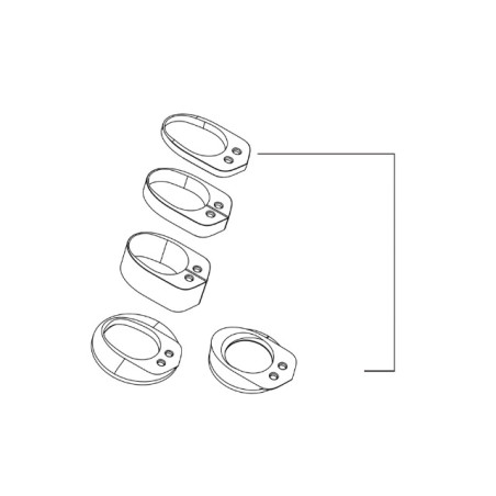 Kit Espaciadores Manillar Deda Alanera DCR