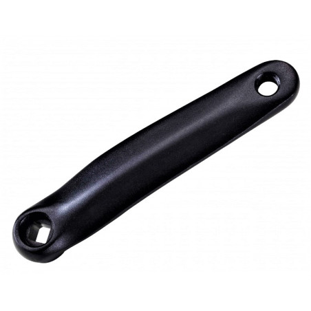 Biela Izquierda CLB Flat Aluminio Negro 170 mm