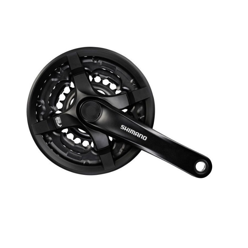 Platos y Bielas Shimano Tourney FC-TY301 42/34/24 3X6/7/8V 150mm
