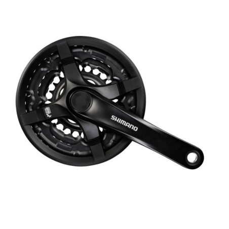 Platos y Bielas Shimano Tourney FC-TY301 42/34/24 3X6/7/8V 150mm