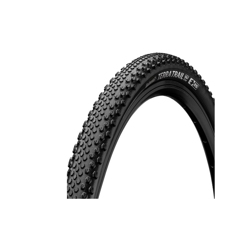 Cubierta Continental Terra Trail 700x35 ShieldWall Plegable TLR Negro