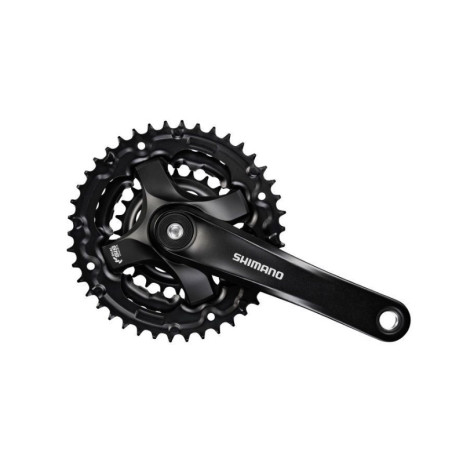 Platos y Bielas Shimano Tourney FC-TY501 42/34/24 3X6/7/8V Sin Protector