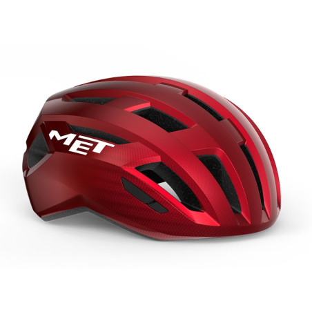 Casco Met Vinci Mips Rojo Brillo