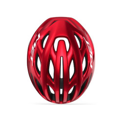 Casco Met Estro MIPS Negro/Rojo Metálico Brillo