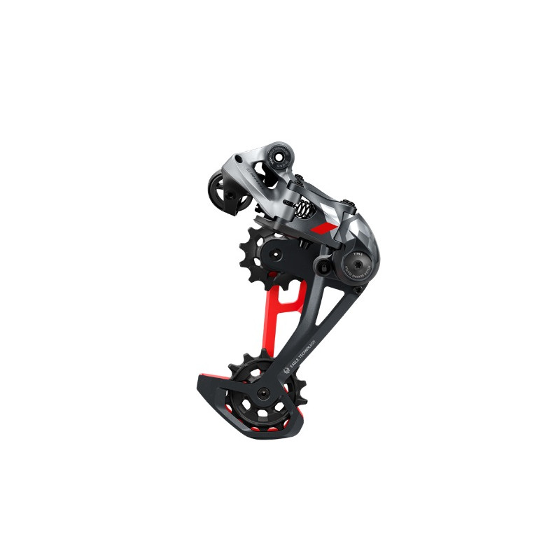 Cambio Sram X01 Eagle 12v Caja Larga 52D Rojo