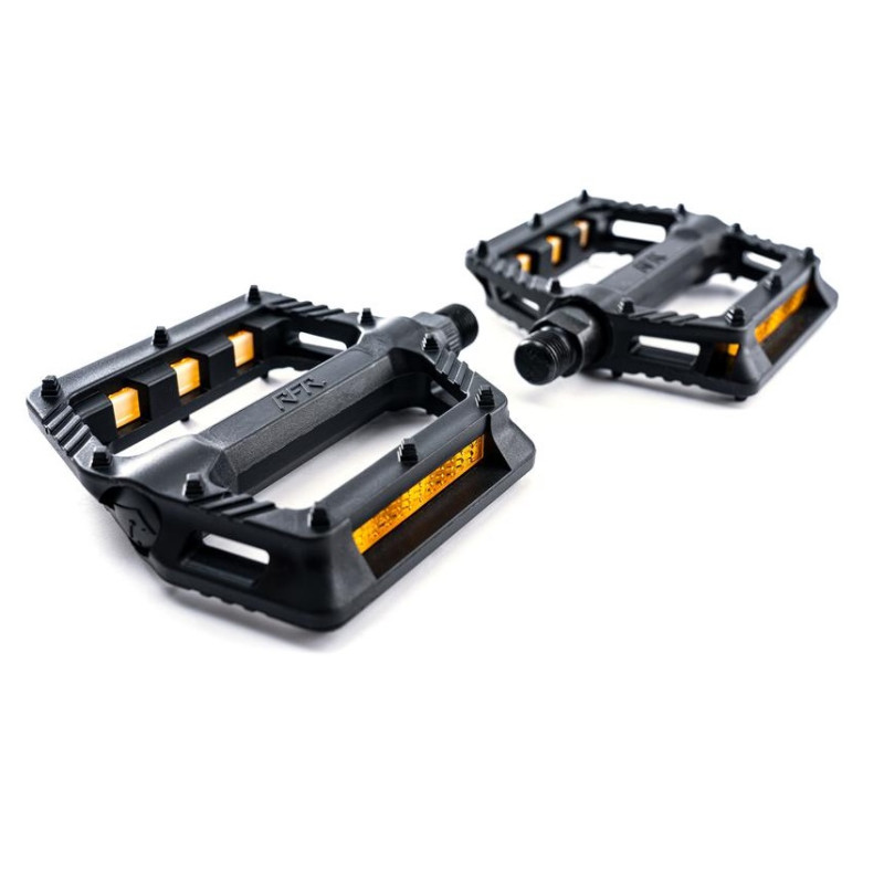 Pedales Cube RFR Flat HQP Race Negro