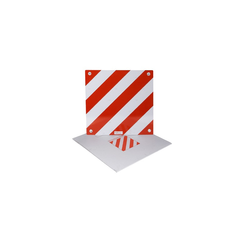 Placa Seguridad Peruzzo V20 Carga Trasera 50x50cm