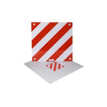 Placa Seguridad Peruzzo V20 Carga Trasera 50x50cm