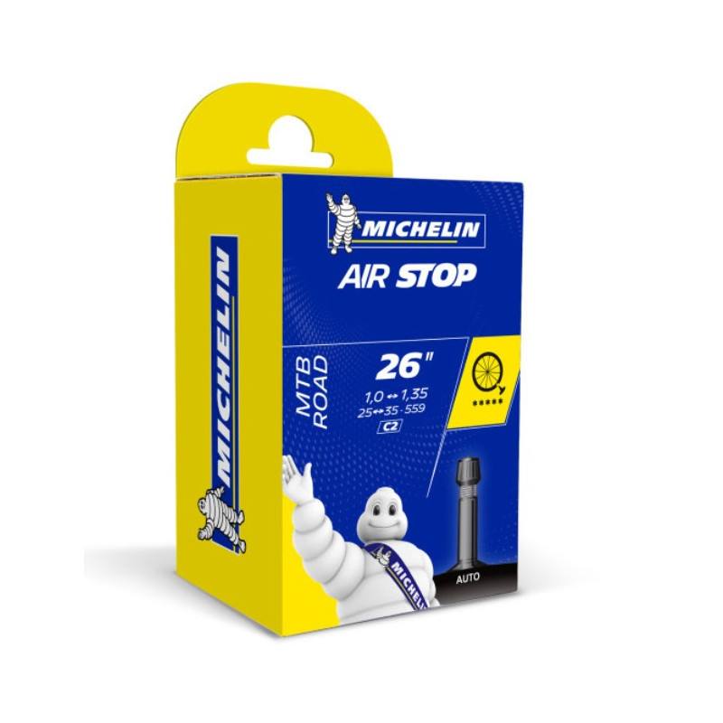 Camera D´aria Michelin Airstop 26x1.00/1.35 Valvola Standart 34 mm