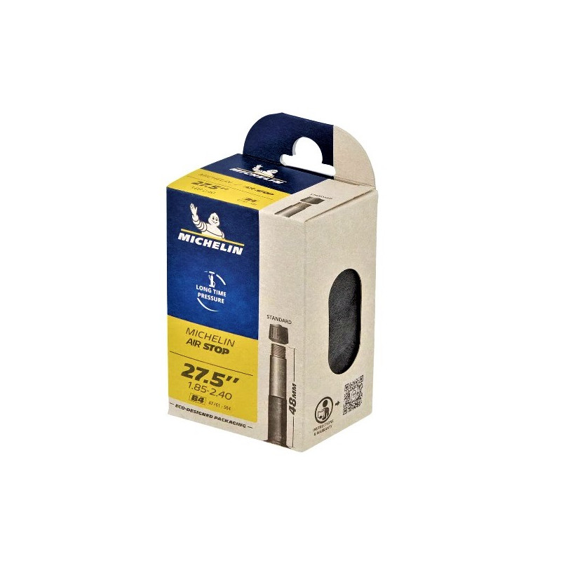 Cámara Michelin Airstop 27.5x1.85/2.40 Válvula Standart 48 mm