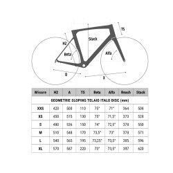 Bicicleta Guerciotti ITALO 2024 Disc Ultegra R-8170 Di2 12v Blanco