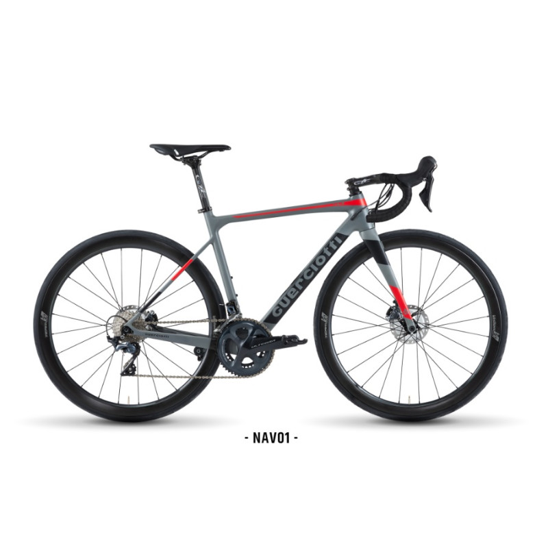 Bicicleta Guerciotti Navir Disc Gris Shimano Ultegra 11v