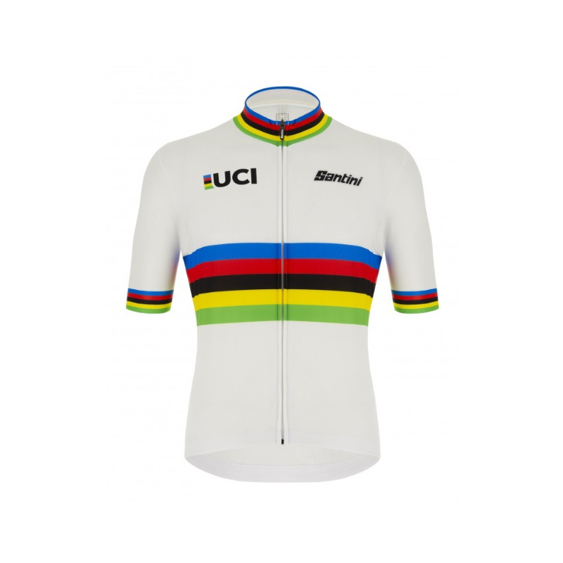 Maillot Santini UCI World Champion ECO Manga Corta