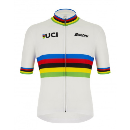 Maillot Santini UCI World Champion ECO Manga Corta