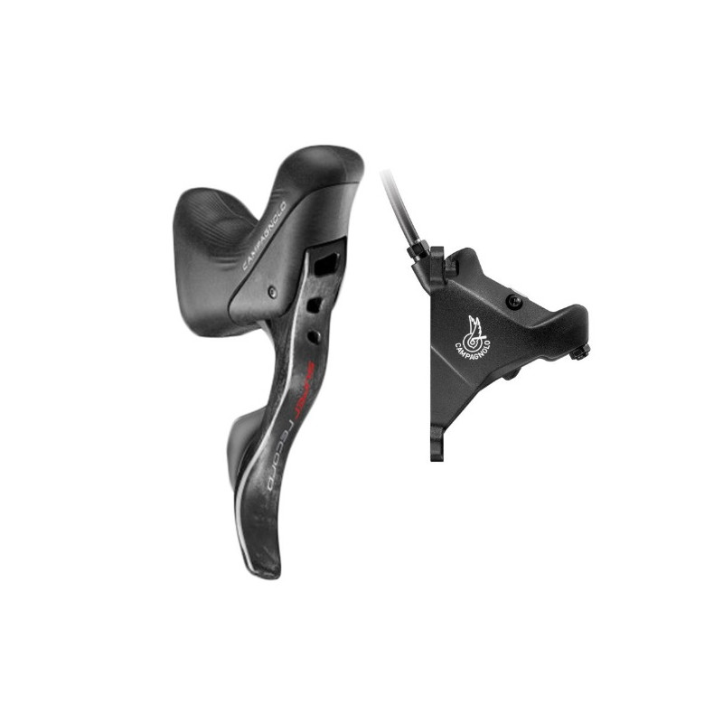 Maneta Izquierda Campagnolo Super Record EP 12V Disc Pinza Flat Mount