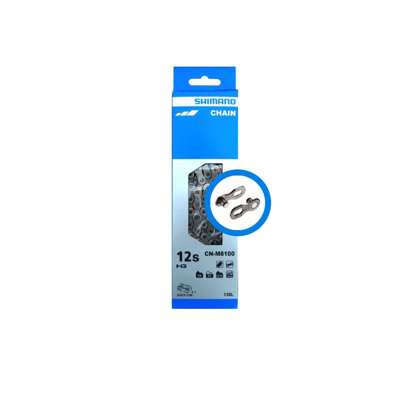 Cadena Shimano CN-M8100 Deore XT 12V 138 Links