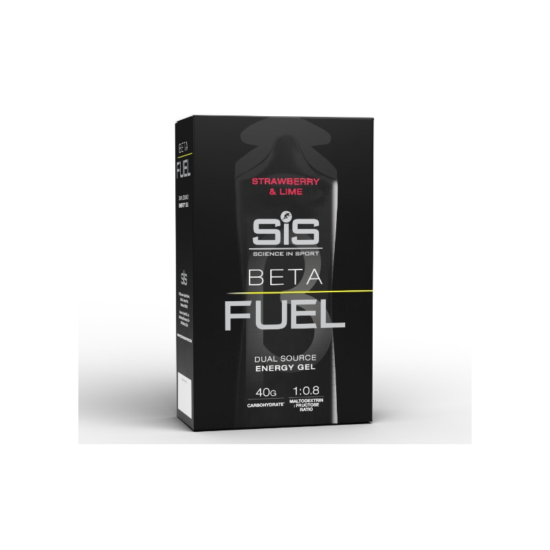 Gel Energético Beta Fuel SIS Fresa/Lima Pack 6 Unidades