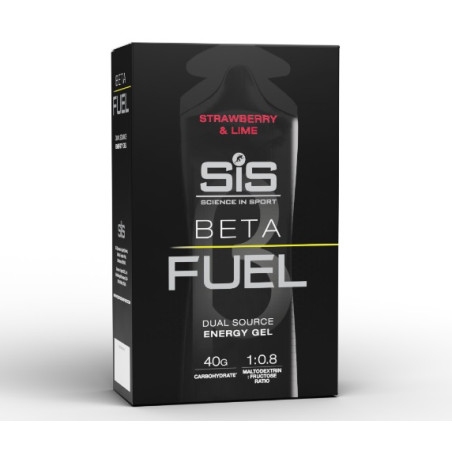 Gel Energético Beta Fuel SIS Fresa/Lima Pack 6 Unidades