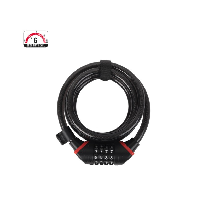Candado Zéfal K-Traz C6 Code Negro