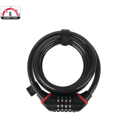 Candado Zéfal K-Traz C6 Code Negro