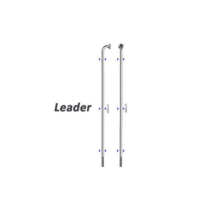 Radio Sapim Leader 90º Acero Inoxidable Plata 264X2 MM