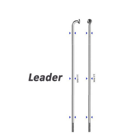 Radio Sapim Leader 90º Acero Inoxidable Plata 264X2 MM