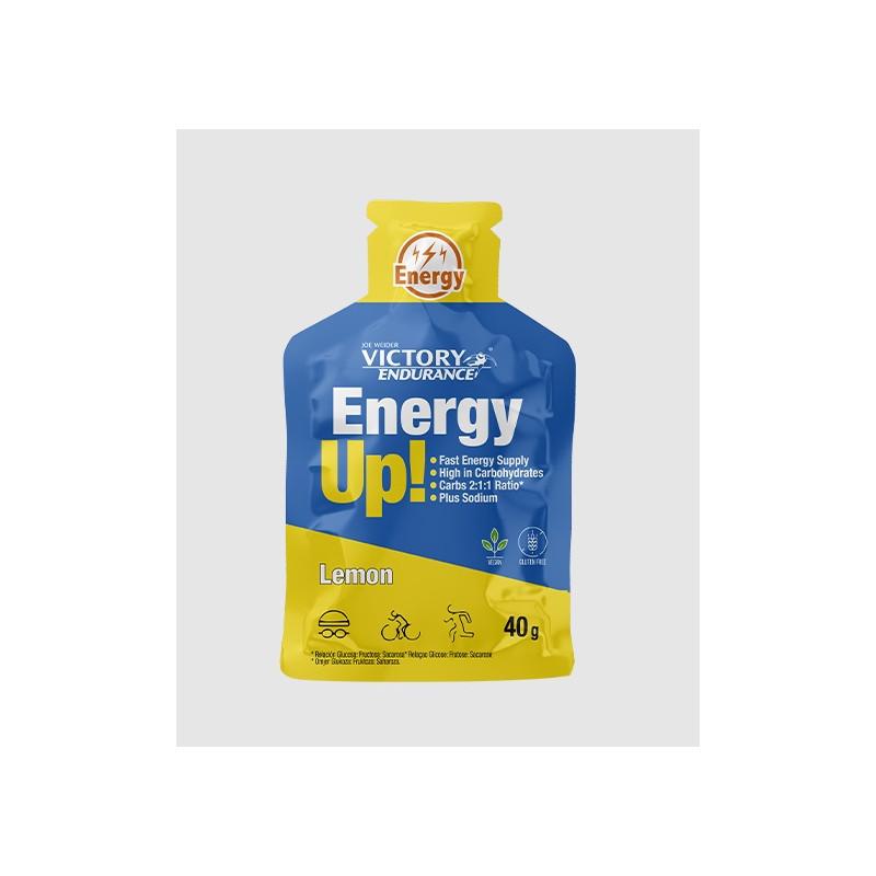 Energy Up Gel Victory Endurance Limón 40 Grs