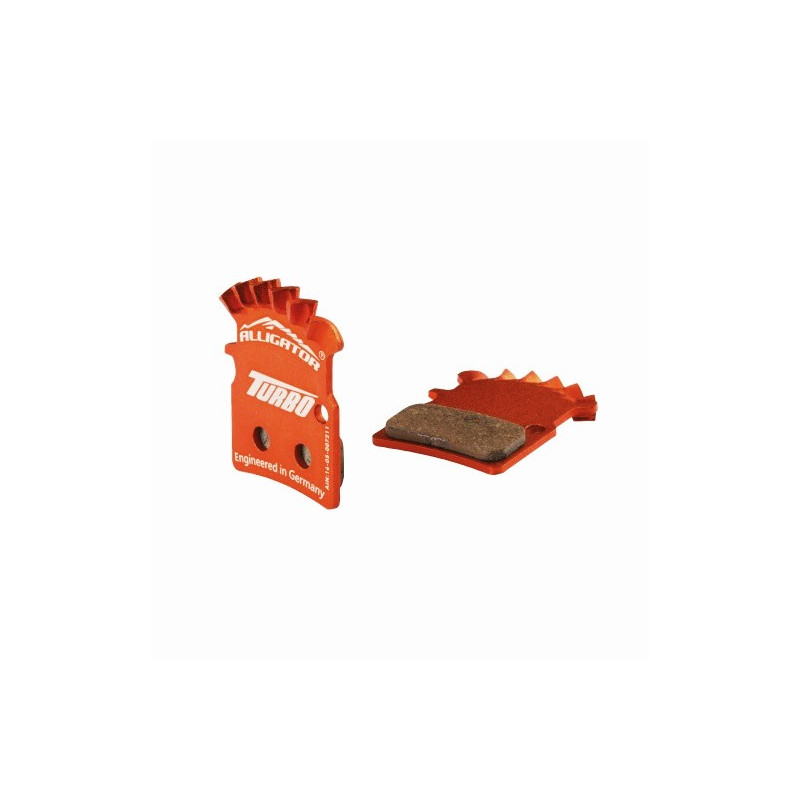Pastillas de Freno Disco Alligator Turbo Shimano XTR/Deore XT/SLX Refrigeradas