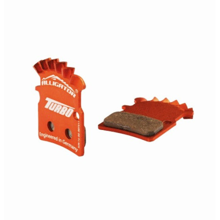 Pastillas de Freno Disco Alligator Turbo Shimano XTR/Deore XT/SLX Refrigeradas