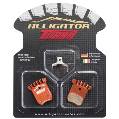 Pastillas de Freno Disco Alligator Turbo Shimano Dura-Ace/Ultegra Refrigeradas