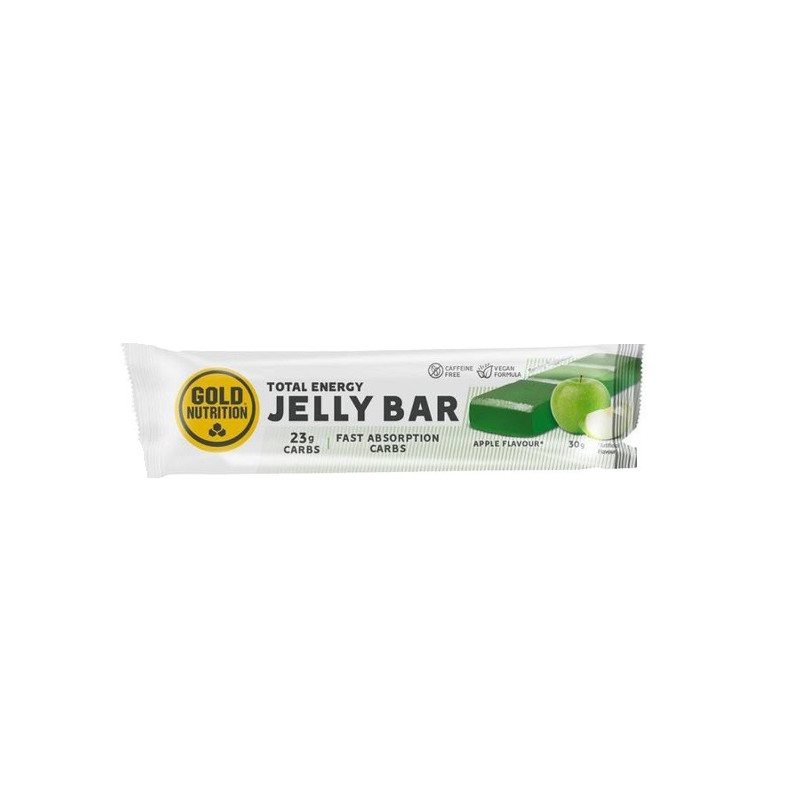 Barrita Energética Gold Nutrition Jelly Bar Manzana