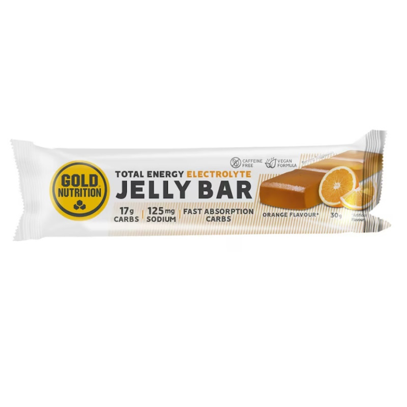 Barrita Energética Gold Nutrition Jelly Bar Naranja