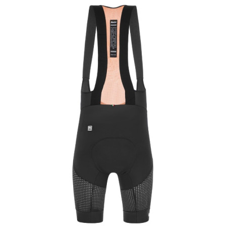 Culotte Santini Freccia Corto Con Tirantes Negro