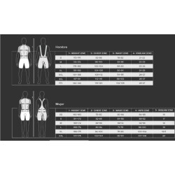 Culotte Santini Karma Kinetic Corto Asfalto Gris